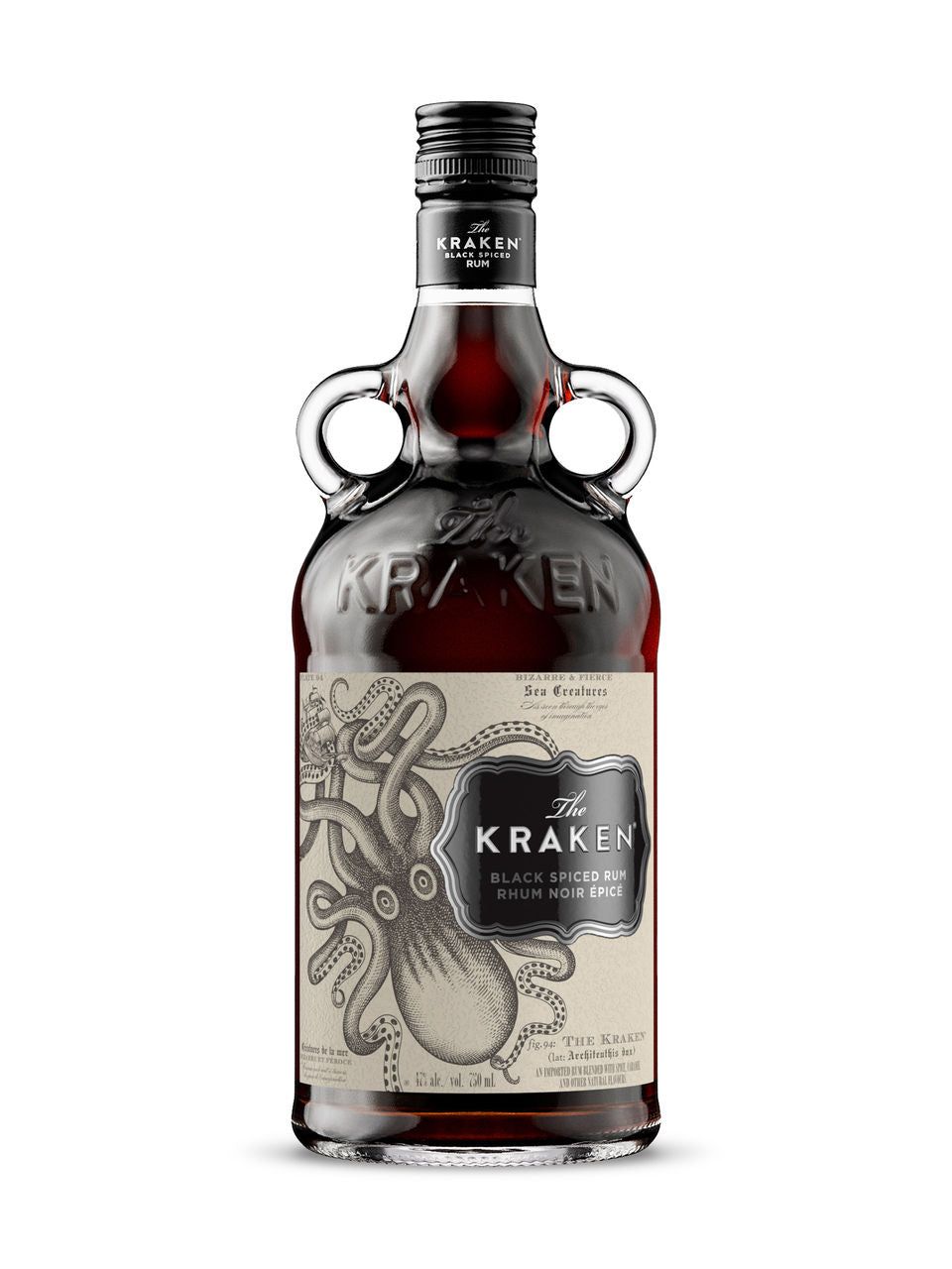 The Kraken Black Spiced Rum (750ml)