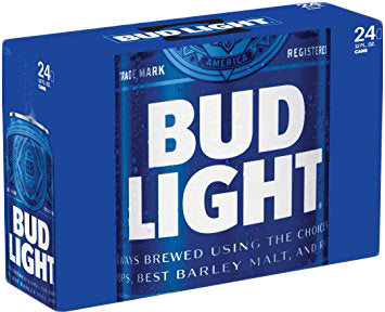 Bud Light 12oz 24pk Cn